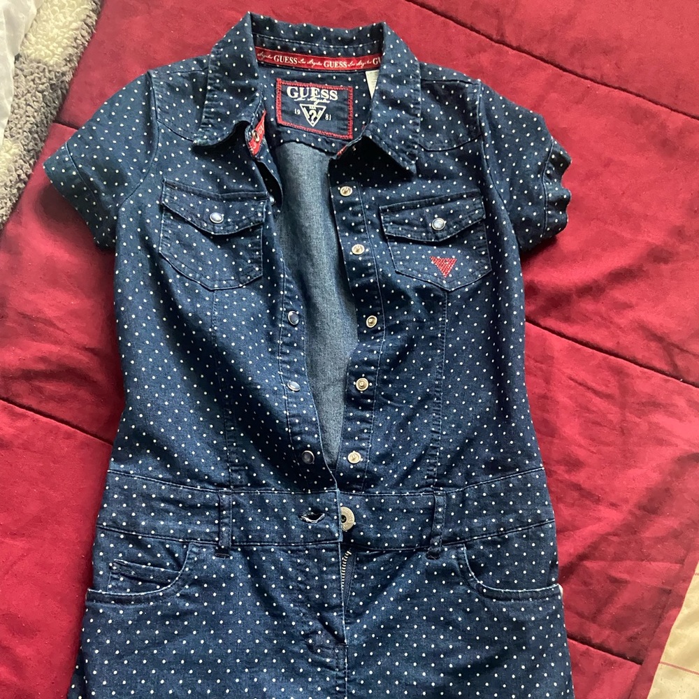 CUTE BUTTON DOWN DRESS